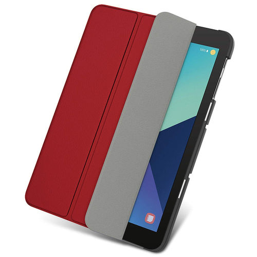Trifold Smart Sleep/Wake Case & Stand for Samsung Galaxy Tab S3 (9.7-inch) - Red